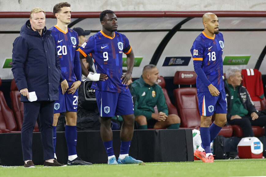 Foto: ‘Zoals wel vaker klopte er helemaal niks van bij Oranje’