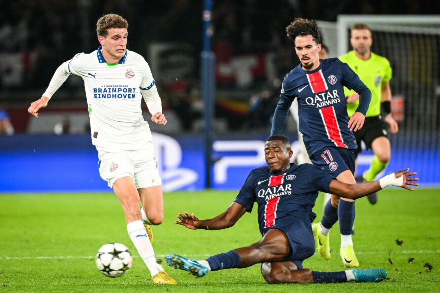 Foto: Lof voor PSV vanuit Franse media: ‘PSG liet zich in de val lokken’