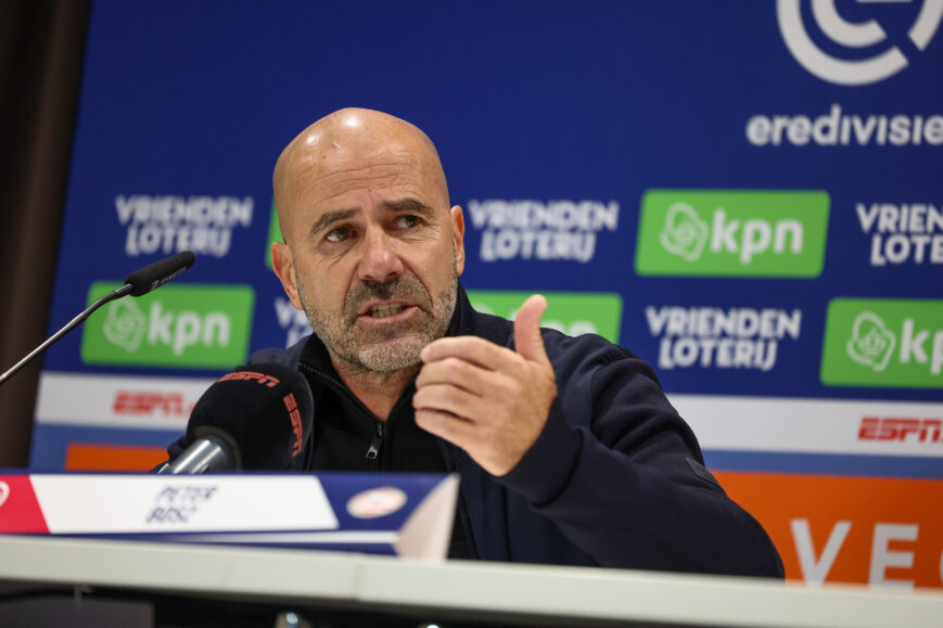 Foto: ‘Vermoeide’ Bosz: ‘Niet zoveel zin om hier over te praten’