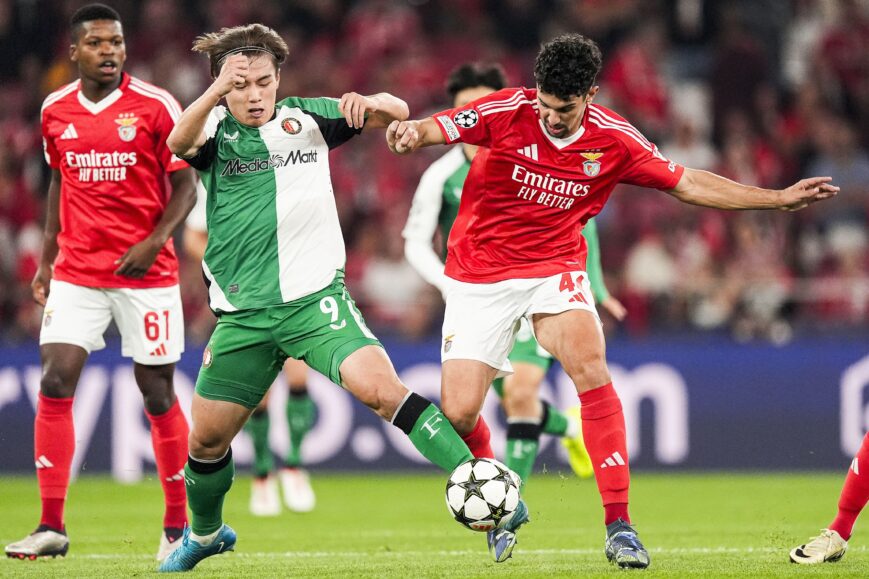 Foto: Geweldige start Feyenoord: Ueda laat Rotterdammers snel juichen