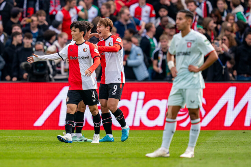 Foto: Aziatische dubbelslag helpt Feyenoord langs Twente