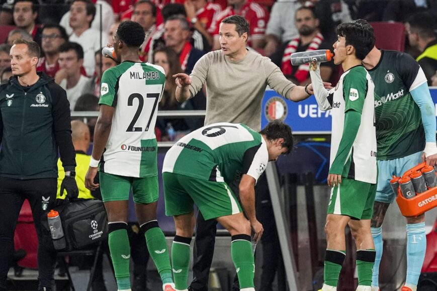 Foto: ‘Opvallende actie Priske ná Benfica – Feyenoord’