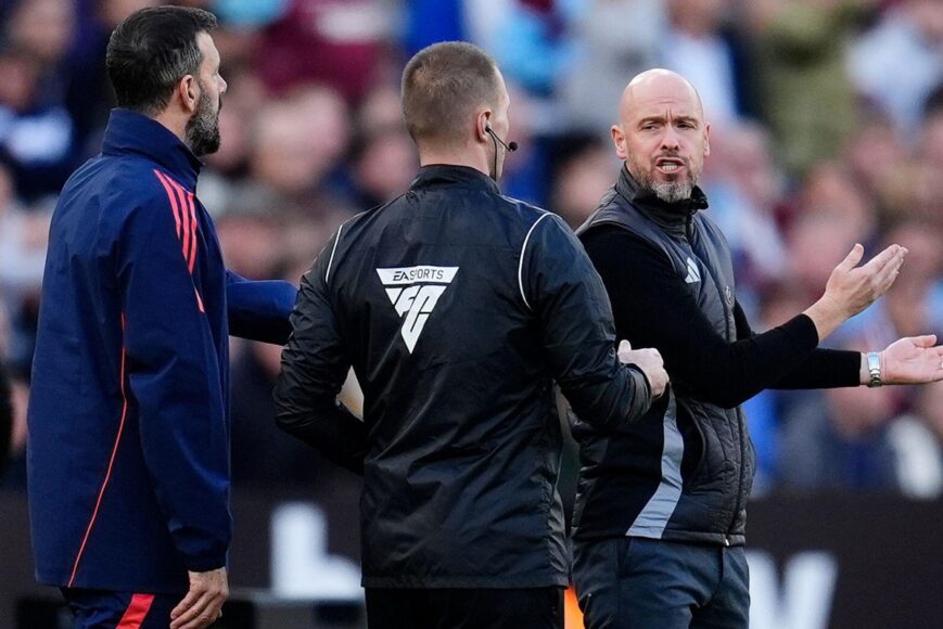 Foto: Horrormoment De Ligt leidt mogelijk ontslag Ten Hag in