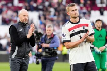 Ten Hag laakt VAR na De Ligt-moment