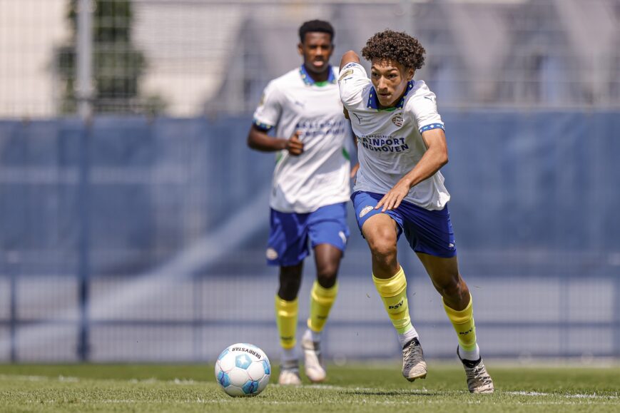 Foto: Doelpuntrijk resultaat voor PSV O19 in Youth League tegen PSG