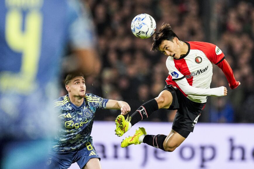 Foto: Droomstart Ajax in De Kuip na geschutter Feyenoord-defensie