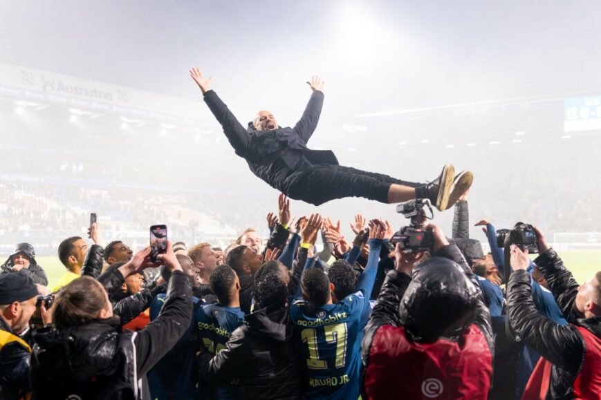 Foto: Bosz: ‘Dat vind ik een veel grotere prestatie dan de titel’