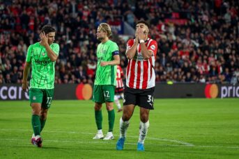 Dominant maar slordig PSV lijdt puntverlies tegen Sporting