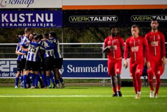 Schandalige nederlaag Almere City bij amateurs, Willem II ontsnapt aan blamage