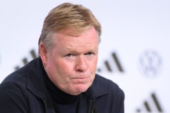 ‘Koeman furieus op Oranje-international’