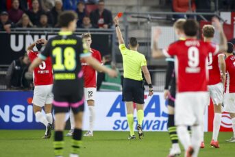 Perez furieus na AZ – PSV: “Hoe is dit rood?”