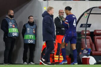 Van Dijk valt arbitrage af: “Ben de enige”