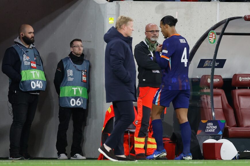 Foto: Van Dijk valt arbitrage af: “Ben de enige”