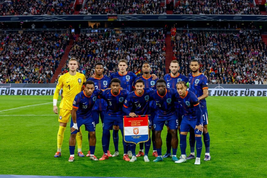 Foto: Oranje-international afgeslacht op X