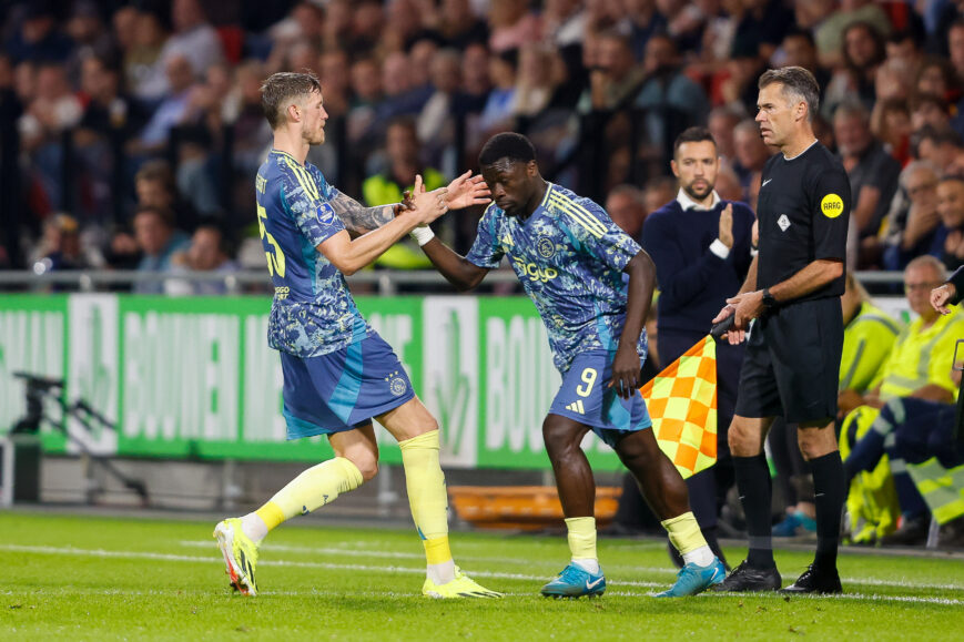 Foto: Brobbey ‘met de pest in zijn lijf’ bij Ajax