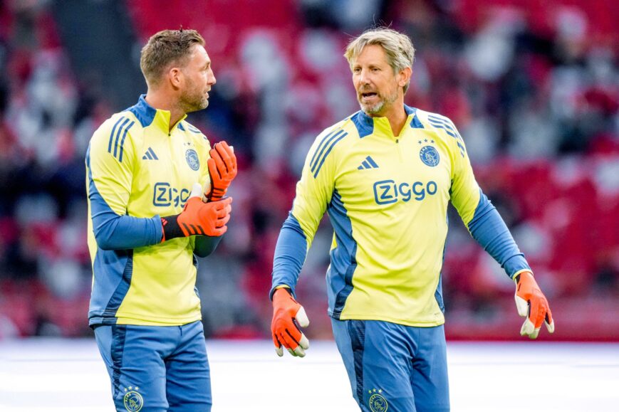 Foto: Stekelenburg terug bij Ajax: “Dat blijven mooie momenten”