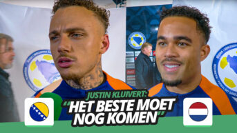 Lang en Kluivert samen op zoek naar Oranje-goals