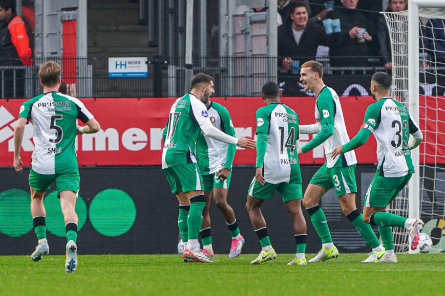 Foto: Feyenoord boekt eenvoudige zege bij tandeloos Almere City