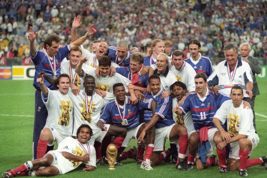 Frankrijk wereldkampioen in 1998