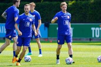 Nieuws over Koopmeiners, De Jong en Weghorst bij Oranje