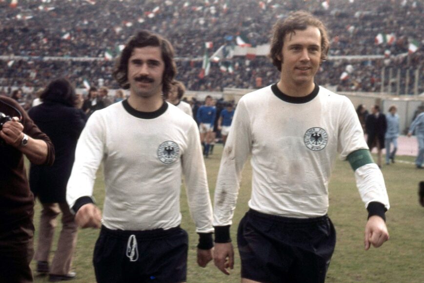 Gerd Müller en Franz Beckenbauer (Duitsland)