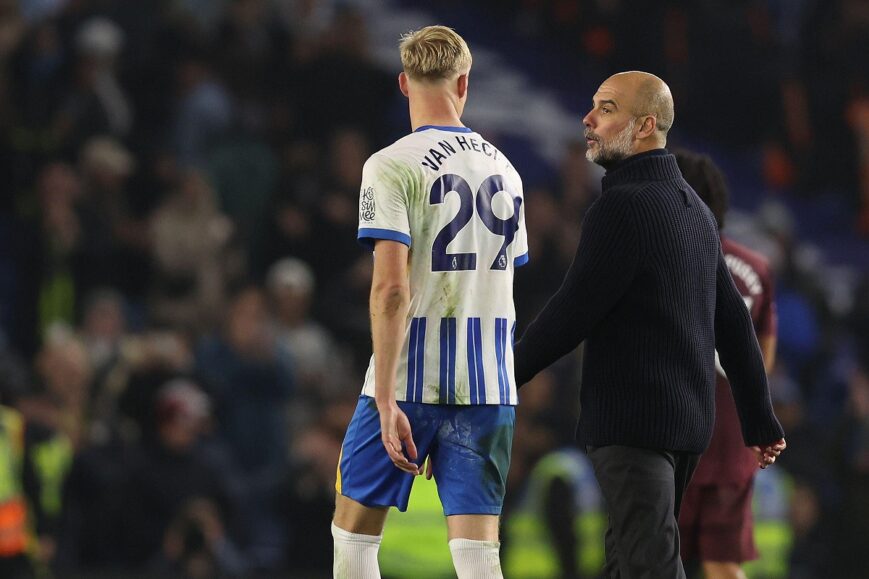 Foto: Guardiola laakt Oranje-verdediger na ruzie met Haaland