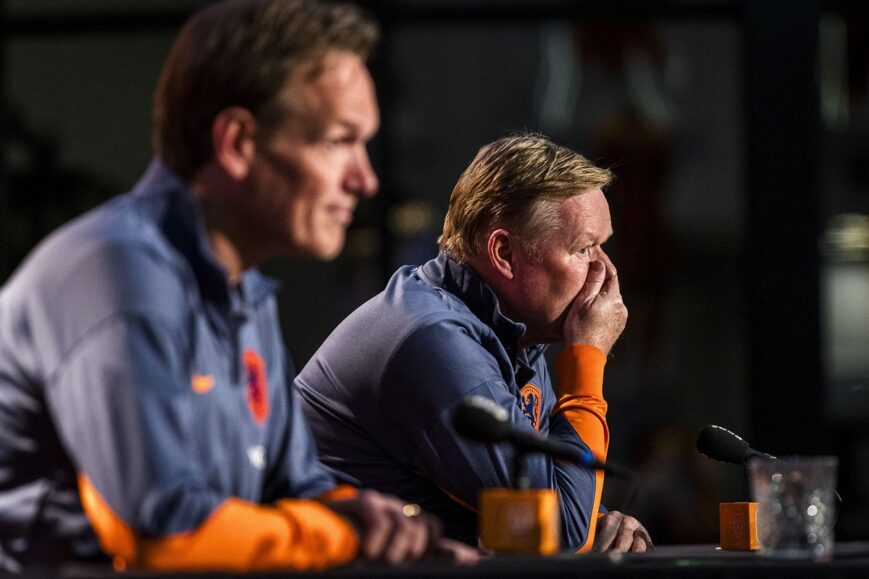 Foto: ‘WK-schandaal Oranje en Koeman’