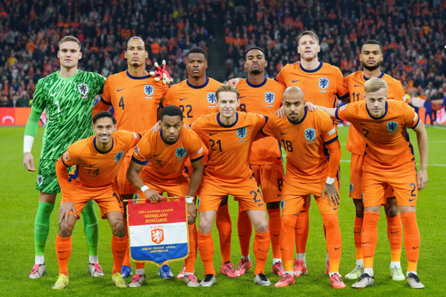 vermoedelijke opstelling oranje tegen bosnië-hongarije