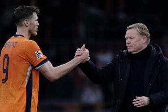 Koeman over Weghorst: “Wel heel makkelijk…”