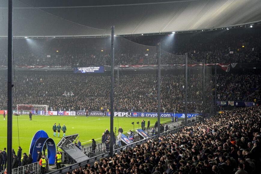 Foto: ‘Ziggo-schandaal tijdens Feyenoord-Salzburg’