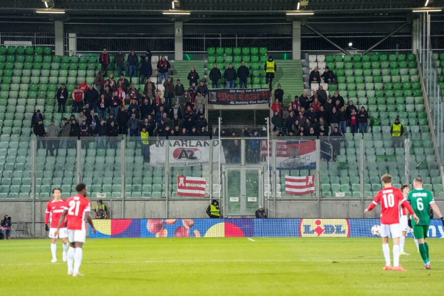 Foto: Geen AZ-fans welkom in topper tegen PSV