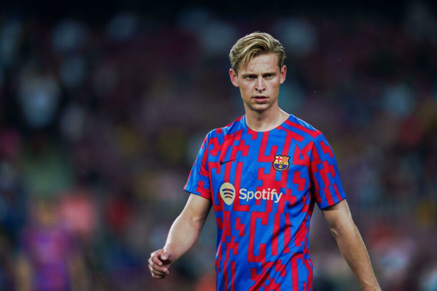 Foto: ‘Barcelona-alarm voor Frenkie de Jong’