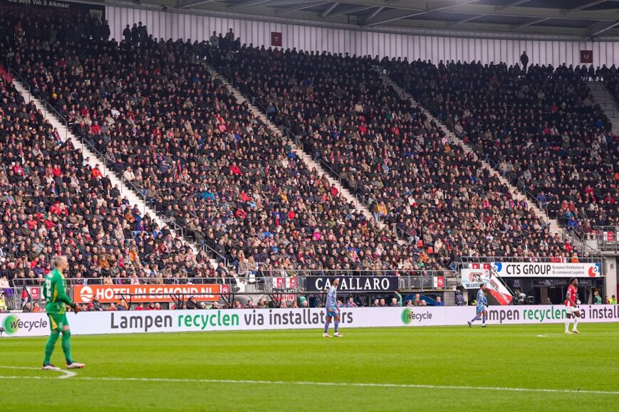 Foto: Duidelijk advies na weren uitsupporters AZ – Ajax