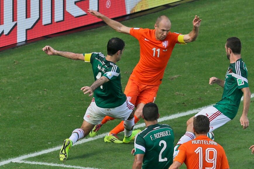 Arjen Robben (Nederland - Mexico, 2014)