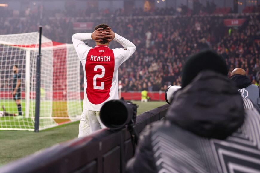 Foto: “Rensch en Ajax moeten er dan uitkomen”