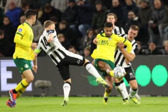 Vier treffers en puntendeling bij Heracles-Fortuna