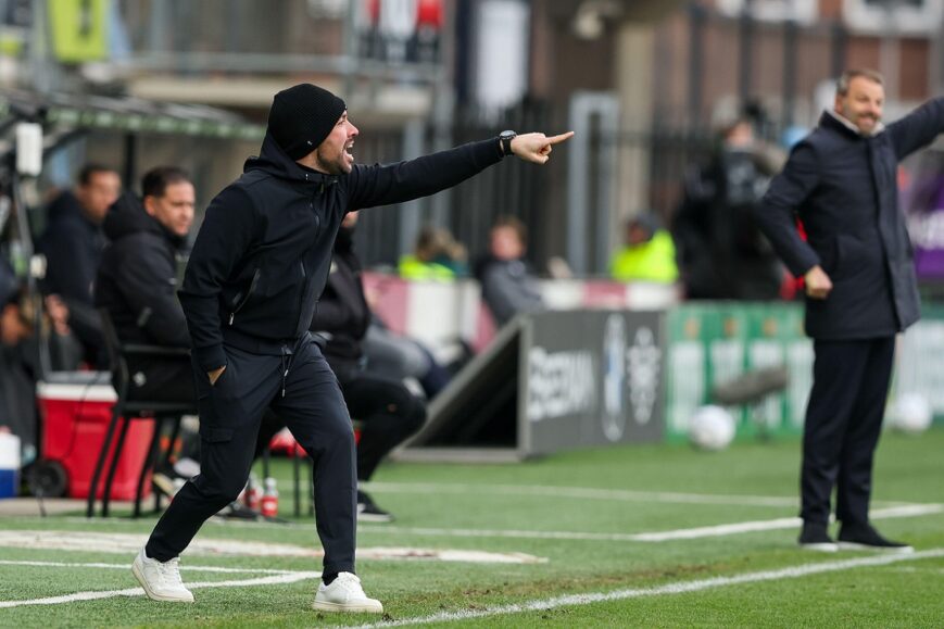 Foto: Farioli fier, maar kritisch op Ajax: “Was niet goed”