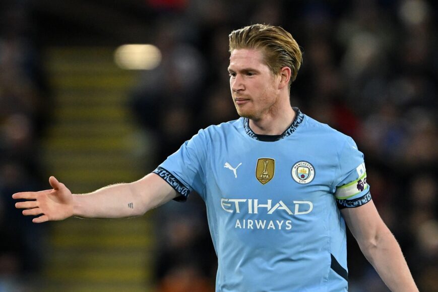 Foto: Manchester City laat De Bruyne in het duister