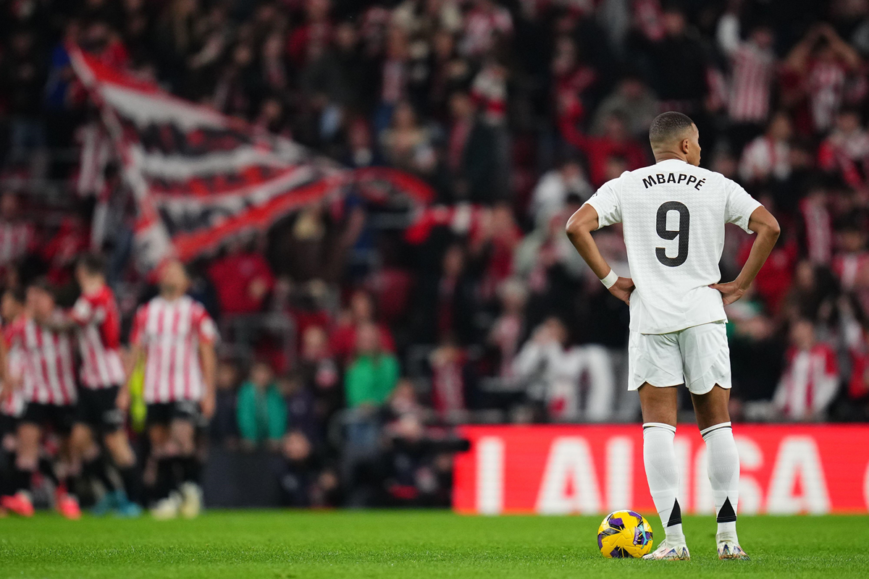 Foto: Mbappé verzaakt bij Real Madrid dat dure punten verspeelt