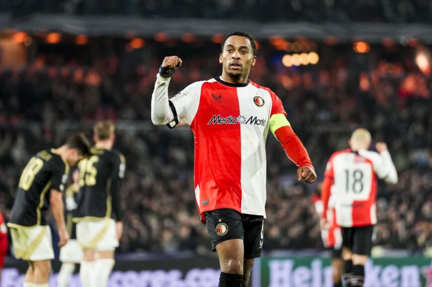 Foto: Timber geniet van Feyenoord-rol: “Júíst heel fijn”