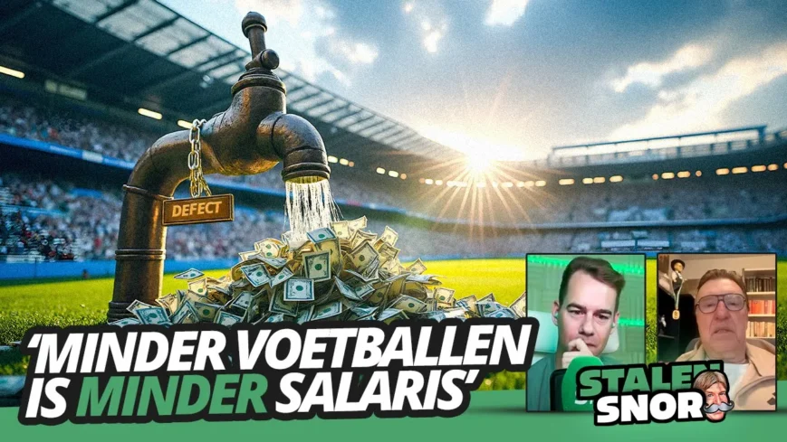 Foto: Minder voetballen is minder salaris | Stalen Snor #67