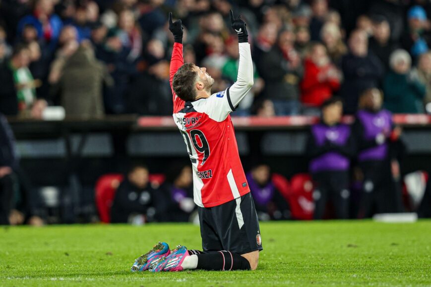 Foto: Heracles komt snelle hattrick Giménez niet te boven