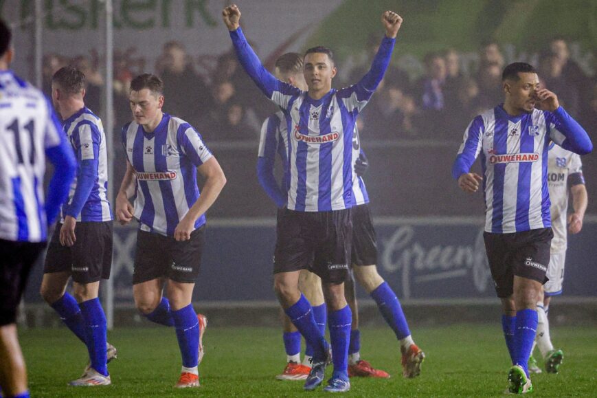 Foto: Invalbeurt Noppert helpt Quick Boys aan grootse stunt in de KNVB Beker