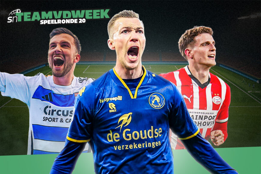 Foto: Laagvliegers schitteren en PSV-sterren fixen comeback | SN Team van de Week 20