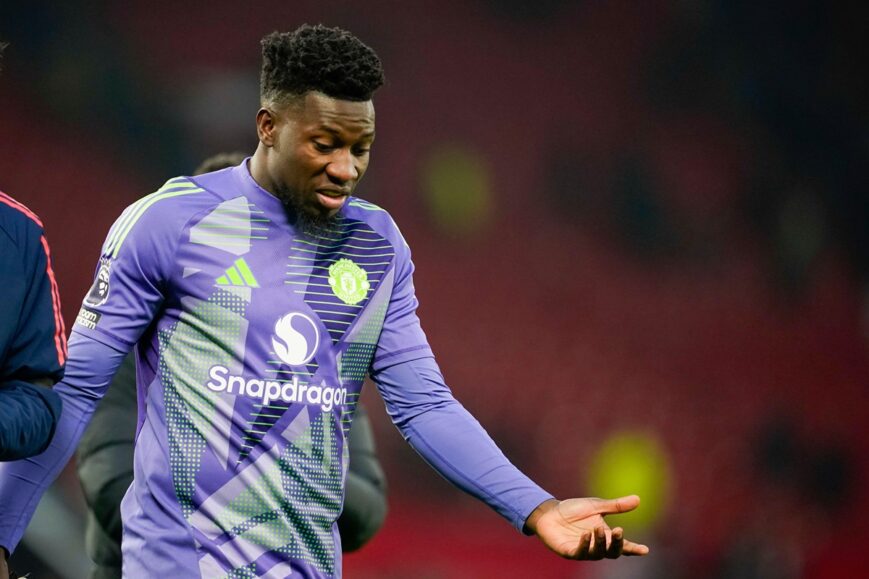 Foto: ‘André Onana per direct weg bij Manchester United’