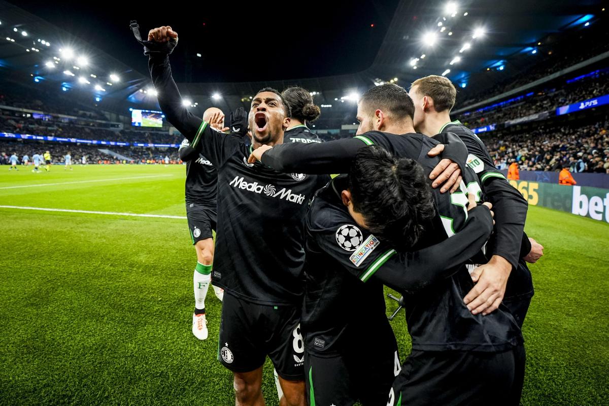 Voor deze clubs juicht Feyenoord nu in de Champions League