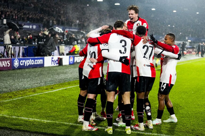 Foto: Feyenoord houdt stand en zorgt voor megastunt met zege op Bayern