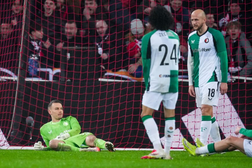 Foto: Gitzwarte avond Feyenoord: vernedering door Lille en sterkhouders vallen uit