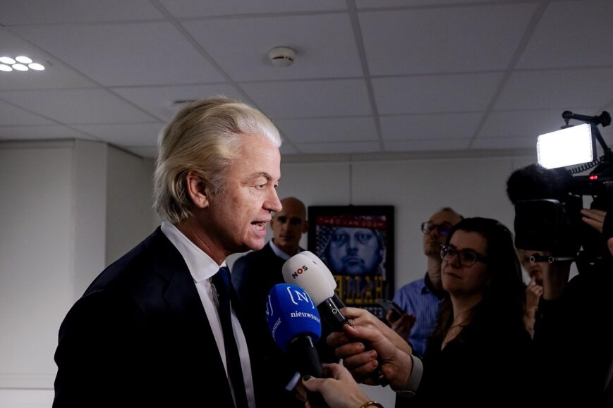 Foto: ‘Geert Wilders opvolger René van der Gijp’