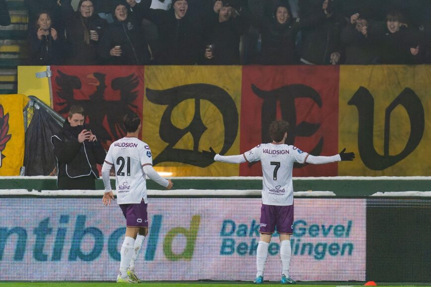 Foto: Hattrick Breum bezorgt Go Ahead vliegende start